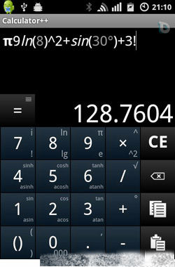 Calculatorpp ماشین حساب حرفه ای Calculator++ 1.1.14   اندروید